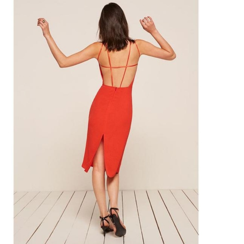 Orange Sanibel Cocktail Dress